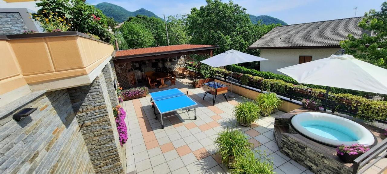 La Terrazza Casa Vacanza Carenno Bagian luar foto
