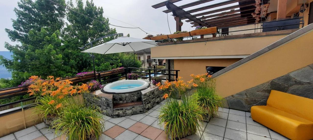 La Terrazza Casa Vacanza Carenno Bagian luar foto